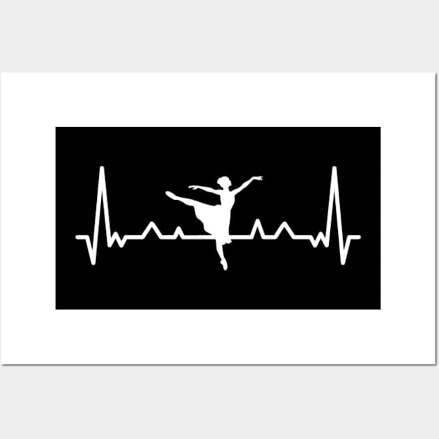 Ballet Heartbeat Wall Art by Bestseller